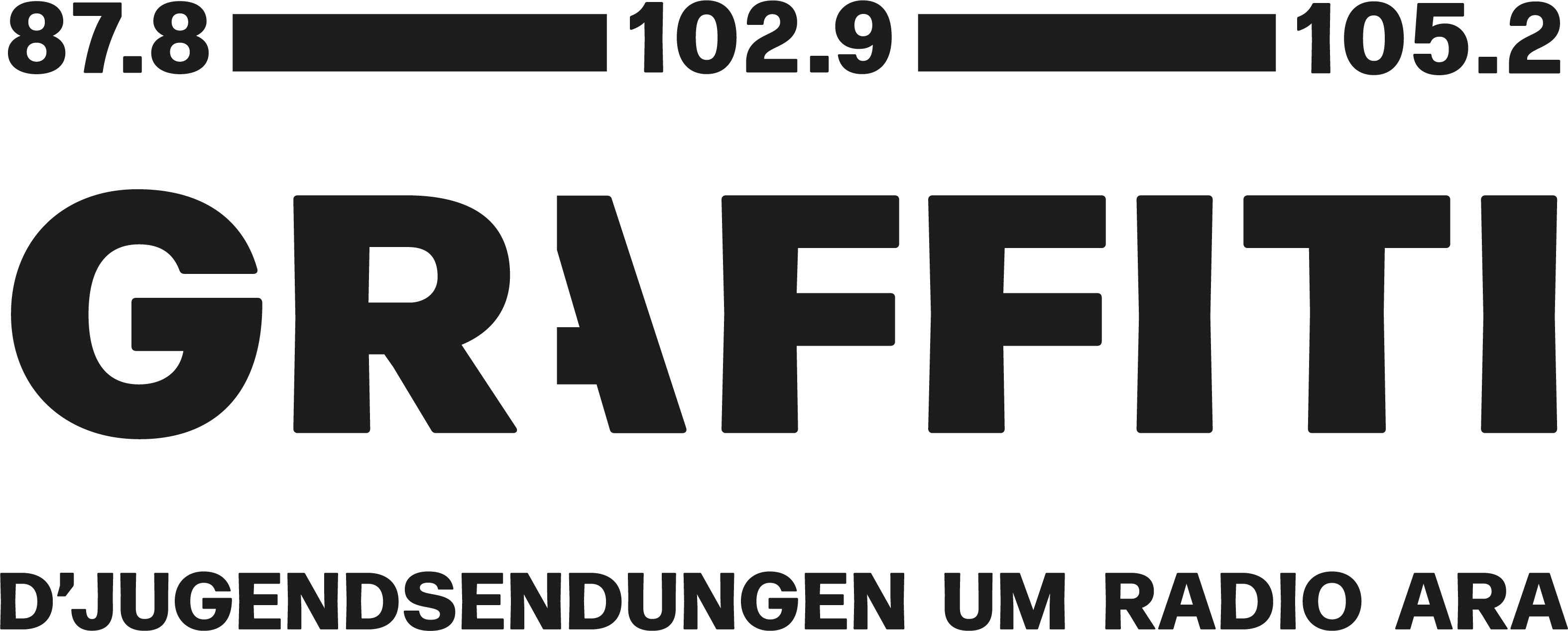 Logo Graffiti d’Jugendsendungen op Radio ARA